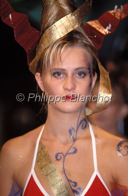 coiffure 16.JPG - Mondial coiffure beauté 1998Salon international de la coiffure et de la beauté.Paris